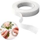 02 Fitas Floral Branca Artesanato Encapar Arame Flores Folhas