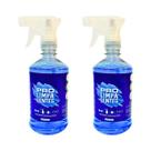 02 Frasco 500ml Spray Limpa Tela Lente Vidro Espelho Limpeza