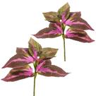 02 Hastes Perila Real X8 Artificial Decorativa 15x21cm