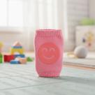 02 Joelheira Proteção Engatinhar Bebe Joelho Infantil Rosa Azul Cuidado Bebê Menina Menino