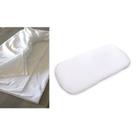02 Lençol para Colchonete Colchão de carrinho tipo moisés 32x80 kit com 02 peças