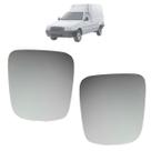 02 Lente Do Espelho Retrovisor Fiorino 2011 Até 2013 Original
