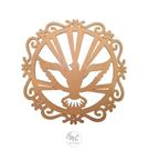 02 Mandalas Espirito Santo Mdf - 15cm De Diâmetro