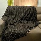 02 Manta para Sofá ou Cama Grande 2,50x,180 de 2 e 3 Lugares Capa Protetora para Sofa Gigante Algodão Cor:Marrom Mesclad 02 Manta para Sofá ou Cama Grande 2,50x,180 de 2 e 3 Lugares Capa Protetora para Sofa Gigante Algodão Cor:Marrom Mesclad