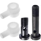 02 Parafusos Plugs Tubo Mangueira Oleo Overlock Siruba 737F