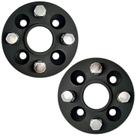 02 Pç Espaçador Roda Fiat Strada 4x98mm 50mm Cpf