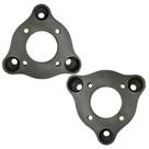 02 Pçs Adaptador De Roda Corcel Pampa 3x150mm P/ 4x100mm SPF