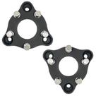 02 Pçs Adaptador de Roda Corcel Pampa 3x150mm P/ 5x114,3mm cpf