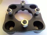 02 Pçs Adaptador De Roda Fusca 4 F 4x130mm P/ 4x100mm PRIZI