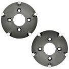 02 Pçs Adaptador de roda Fusca 4 F 4x130mm p/ 5x205mm 13mm