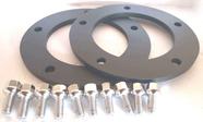 02 Pçs Espaçador De Roda Fusca 5 Furos 5x205mm 10mm Esp Cpf
