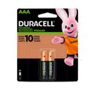 02 Pilhas Aaa Recarregável 900mah Duracell