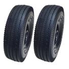 02 Pneus Com Roda E Câmara Para carrinho 100kg Aro 3.50 4 Kit