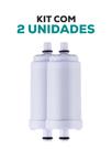 02 Refil Pro Saude Blindado Carvão Ativado Torneira Filtro