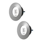02 Refletor Led Piscina Tholz Slim 10w Rgb Inox 316 Cabo 2m 02 Refletor Led Piscina Tholz Slim 10w Rgb Inox 316 Cabo 2m