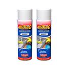 02 Spray Borracha Líquida Multiuso Impermeabilizante Vedação Branco
