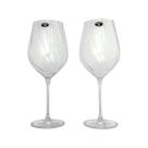 02 Taças de Vinho Branco 600ml Uria Cristal Canelado Bohemia