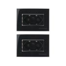 02 Tomada P/ Moveis Margirius 2p+t Preta 10a 250v Nbr 14136 02 Tomada P/ Moveis Margirius 2p+t Preta 10a 250v Nbr 14136