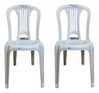 02 Und Cadeira Plastica Sem Braço Bistro Mor