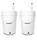 02 Unidades Balde Fermentador 22L Alça de Ferro para Fermentação Cerveja Artesanal 02 Unidades Balde Fermentador 22L Alça de Ferro para Fermentação Cerveja Artesanal