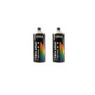 02 Verniz Incolor Para Pintura Madeira Artesanato Metal 400ml