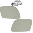 02 Vidro Espelho Do Retrovisor Base Polo 2002 Até 2008 Original