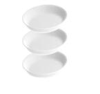 03 Assadeira Marinex Redonda Branco Opaline 2l 03 Assadeira Marinex Redonda Branco Opaline 2l