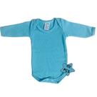 03 body infantil bebe manga longa canelado cores sortidas