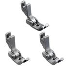 03 Calcador Pregar Cordão Vivo Esquerdo 3,2 4,8 6,4mm Indust