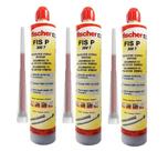 03 Chumbador Bucha Quimica Fischer Fis P 300 T -300ml/490 Gr