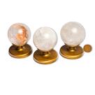03 Esfera Cristal Pedra Natural 50 a 55mm 180 a 230g Tipo C 03 Esfera Cristal Pedra Natural 50 a 55mm 180 a 230g Tipo C