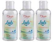 03 Lub Plus Lubrificante Íntimo Umectante Neutro Base Agua 60ml cada