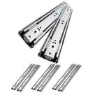 03 Pares Corrediça Gaveta Trilho Telescópico 30 cm para 35kg - Openfield