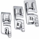 03 Sapatas De Cordão E Bainha Enrolada Estreita 3mm 4mm 6mm