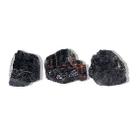 03 Turmalina Preta Pedra Natural 80 a 90g Média 6cm Tipo B