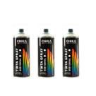 03 Verniz Incolor Para Pintura Madeira Artesanato Metal 400ml