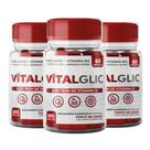 03 VitalGlic Suplemento Alimentar 180 Cápsulas - Original 03 VitalGlic Suplemento Alimentar 180 Cápsulas - Original