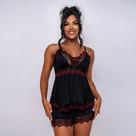 033 - Baby Doll Aberto Costas - GAB 033 - Baby Doll Aberto Costas - GAB