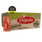 03Kits 250 Sachês Molho De Pimenta Tradicional DAjuda Para Lanches Lanchonete Padaria Restaurante