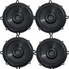 04 Alto Falantes 5 Bomber Original Montadoras 100w Rms