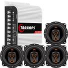 04 Alto Falantes 5 Jbl 80w 5trms80 + Módulo Taramps Ts400x4