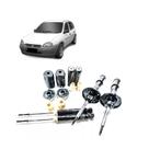 04 Amortecedores + 04 Kits Batente Corsa Hatch 1994 Até 2002 Wind 1,0 1,6