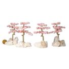04 Árvore Felicidade Pedra Quartzo Rosa na Drusa Natural 04 Árvore Felicidade Pedra Quartzo Rosa na Drusa Natural