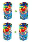 04 Blocos de montar 28 peças Cada monta-monta Brinquedo infantil - Mini Toys 04 Blocos de montar 28 peças Cada monta-monta Brinquedo infantil - Mini Toys