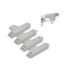 04 Luminária Inteligente Led Automática P/ Dobradiça Móveis