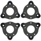 04 Pçs Adaptador de Roda Corcel Pampa 3x150mm P/ 5x110mm spf