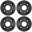 04 Pçs Adaptador de roda Gol 4x100mm p/ 4x108mm 25mm SPF