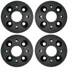 04 Pçs Adaptador De Roda Nissan 4x114,3mm P/ 4x100mm 25mm spf
