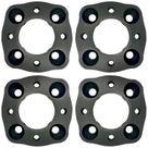 04 Pçs Adaptador Roda Ford 4x108mm P/ 4x98mm 28mm Spf Fiat