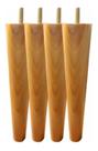 04 Pé Madeira Retrô Para Móveis E Decoração Palito 21 Cm Mel 04 Pé Madeira Retrô Para Móveis E Decoração Palito 21 Cm Mel